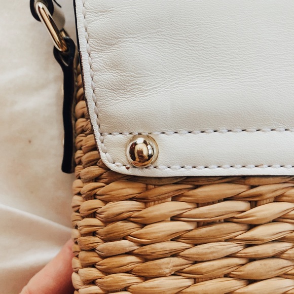 Kate Spade Wicker Crossbody Bag - Picture 9 of 10